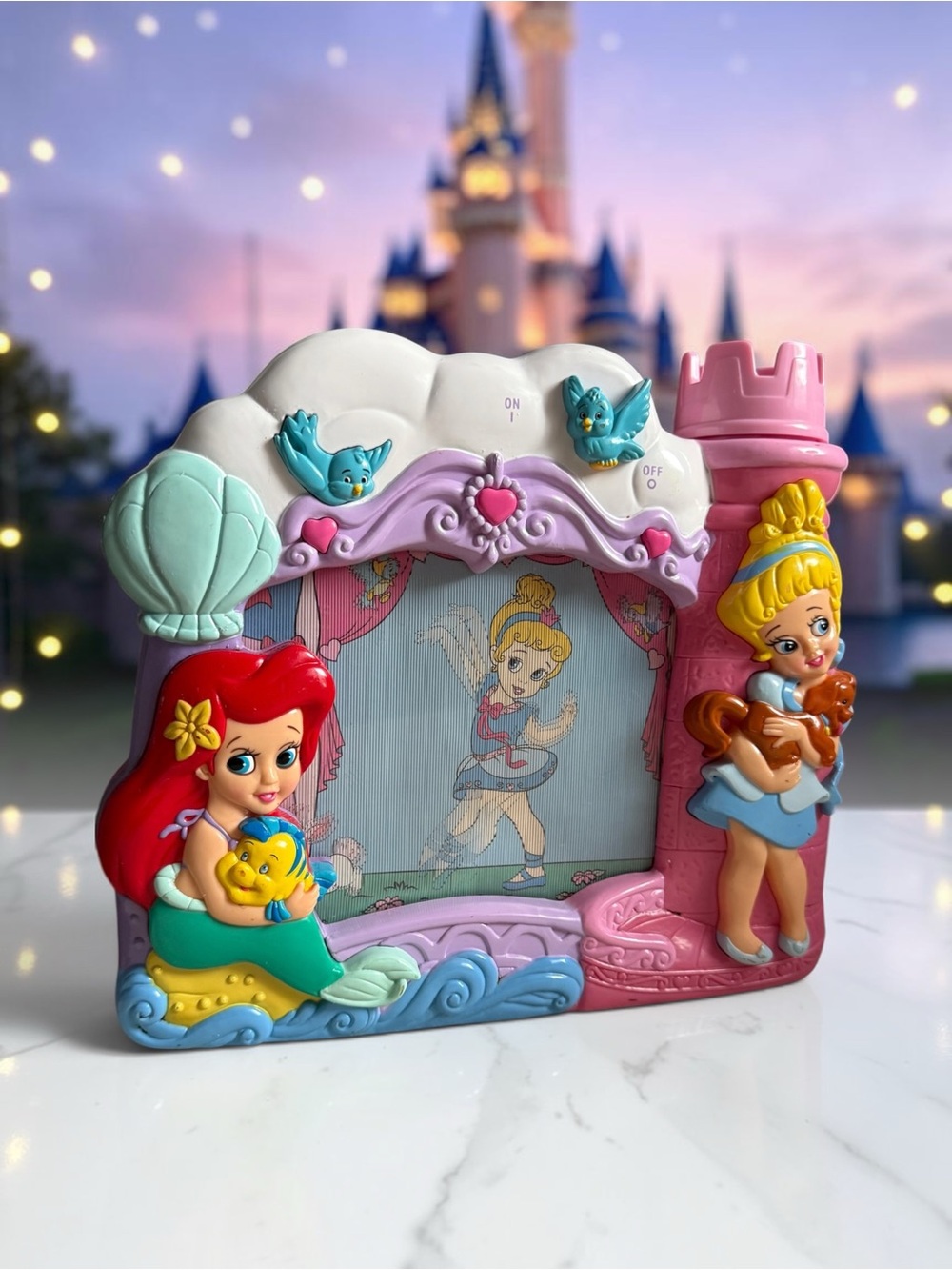 Fisher-Price Disney My first princess Musical TV frame 2002 Work